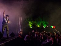 PA 15  Plan-les-Ouates, le 15 août 2014. 8ème édition du Plein-les-Watts Festival consacré au Reggae. Le sound system Derrick Sound sur la scène régionale.©Pierre Albouy©Pierre Albouy