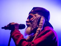 PA 20  Plan-les-Ouates, le 15 août 2014. 8ème édition du Plein-les-Watts Festival consacré au Reggae. Cedric "Congos" Myton, tête d'affiche de la soirée.©Pierre Albouy